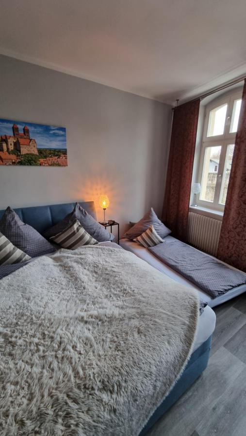 Fewo Otto- Sanierte Ferienwohnung Im Einzeldenkmal Quedlinburg Exterior photo